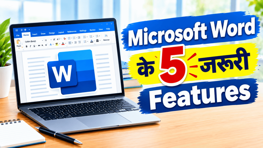 Microsoft Word के 5 जरूरी Features