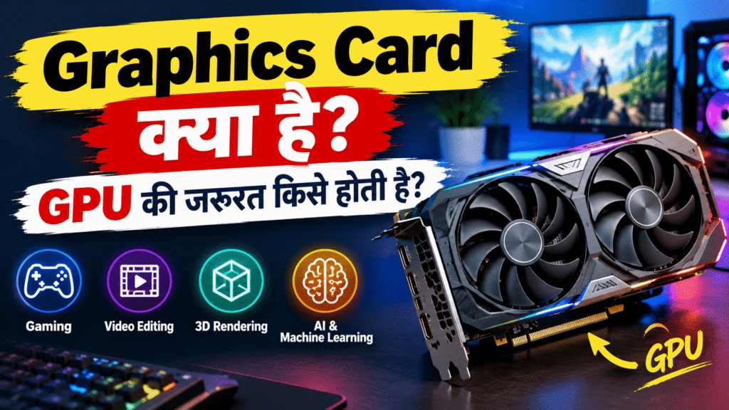 Graphics Card क्या है? GPU की जरूरत किसे होती है?